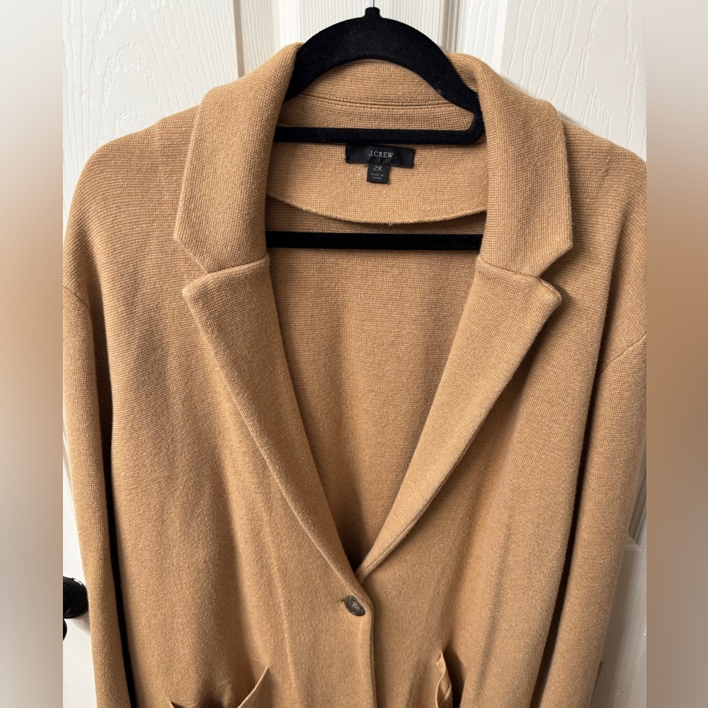 JCrew Sweater Blazer.